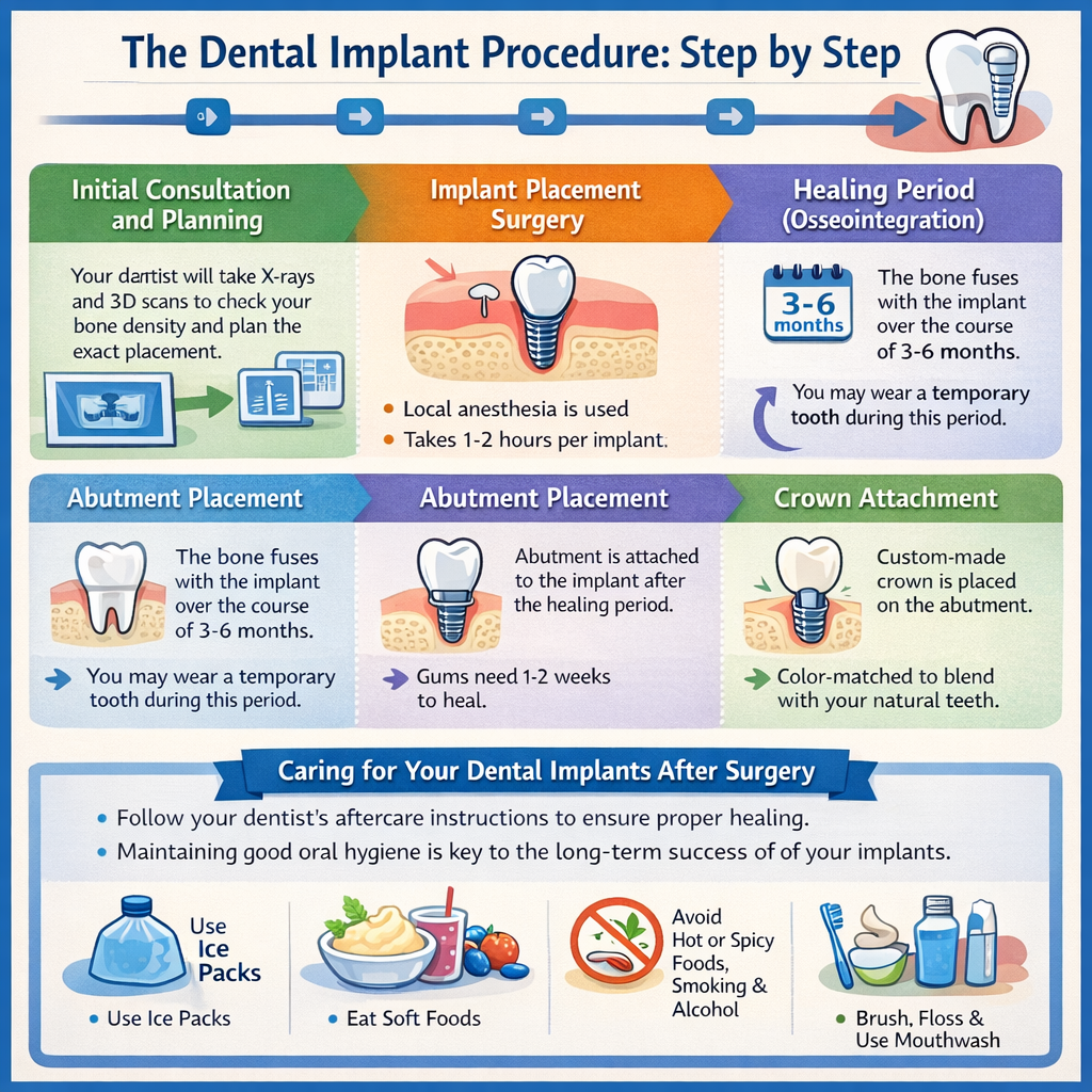 Dental Implant Procedure Step by Step
